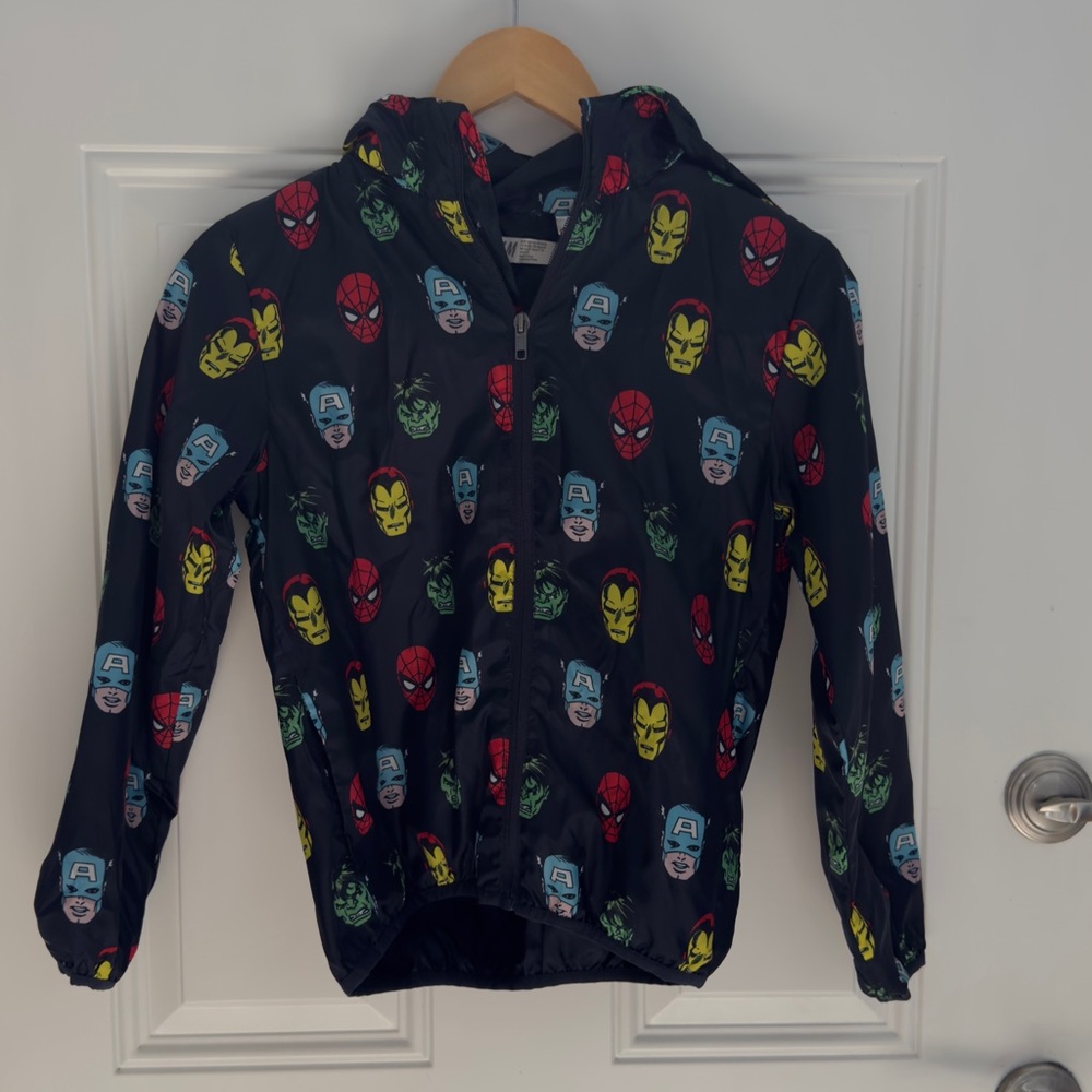 Marvel Superhero Patterned Jacket